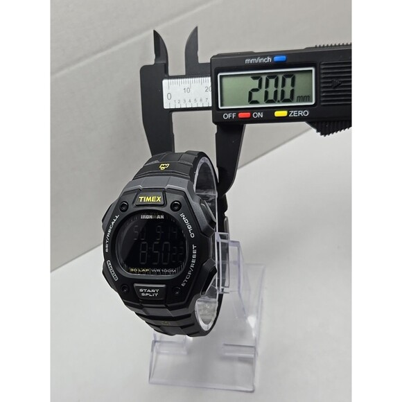 Timex Ironman Classic 30 Lap Watch 44mm Indiglo WR100M New Battery Quartz Mens - Picture 6 of 11
